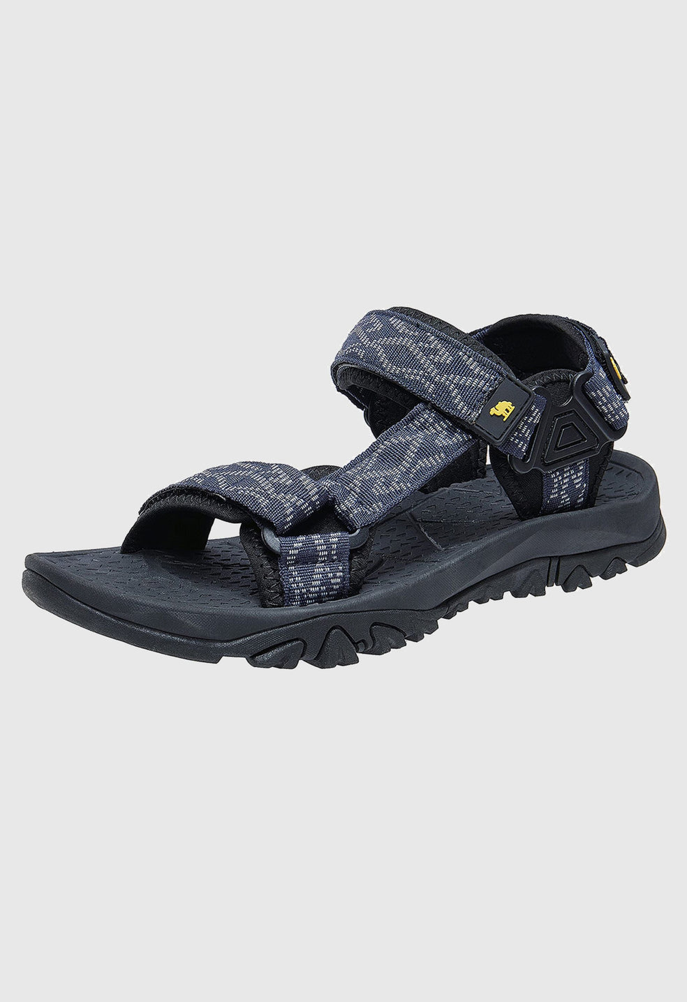 Sandalias deportivas de exterior negras de punta abierta de verano de hombre CAMEL CROWN