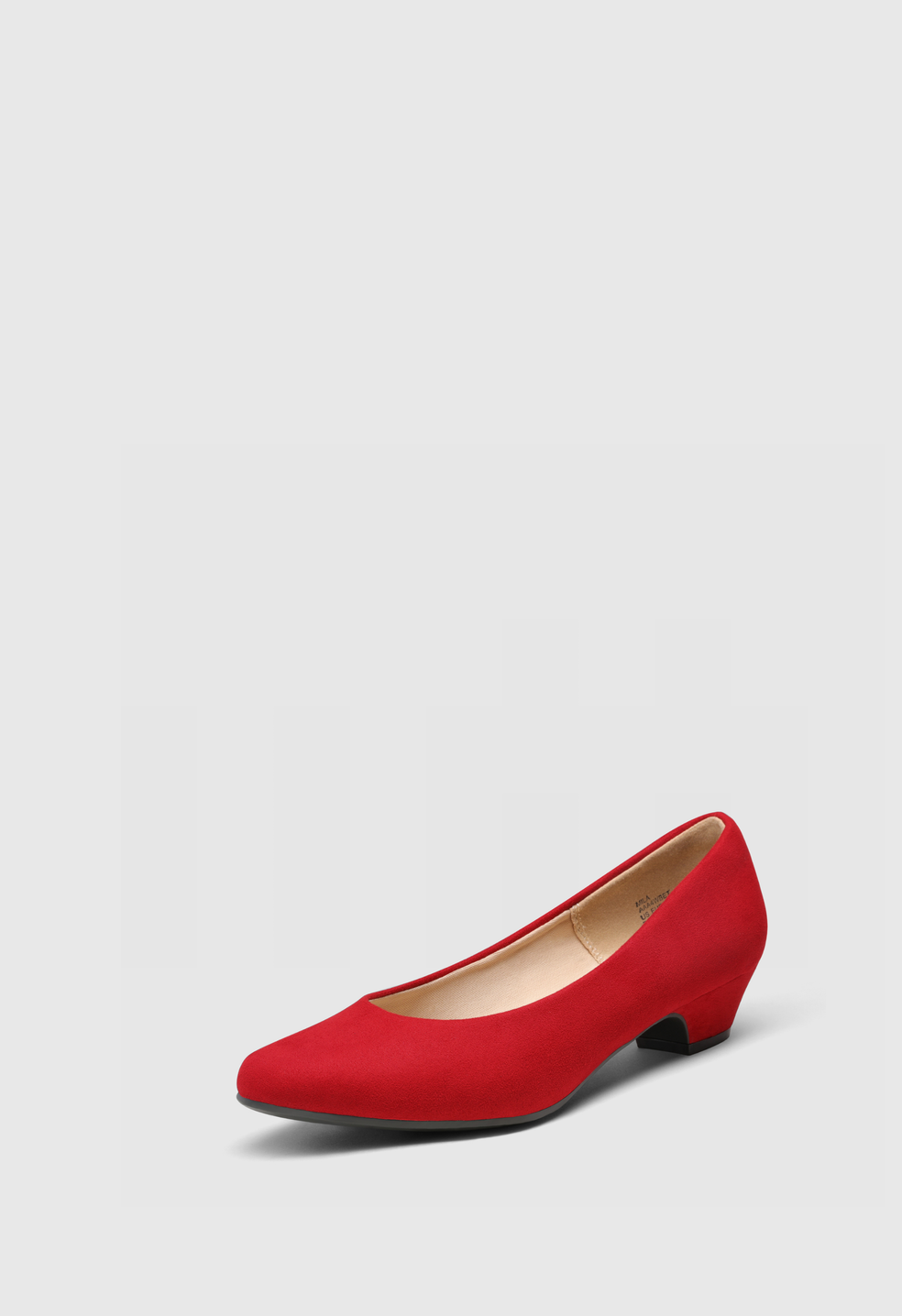 Zapatos de salón de tacón bajo y ancho Mila de mujer