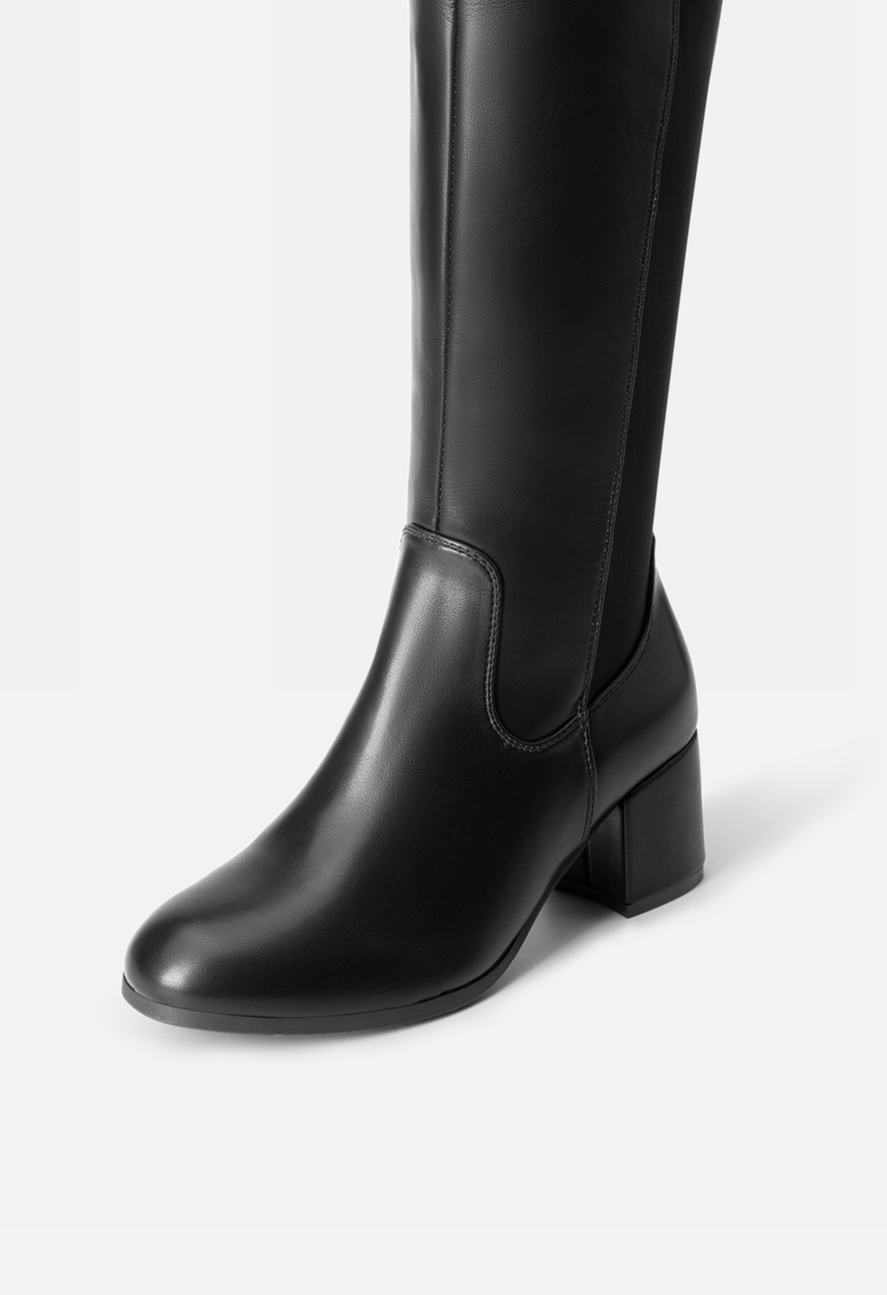 Botas altas elásticas de moda de mujer
