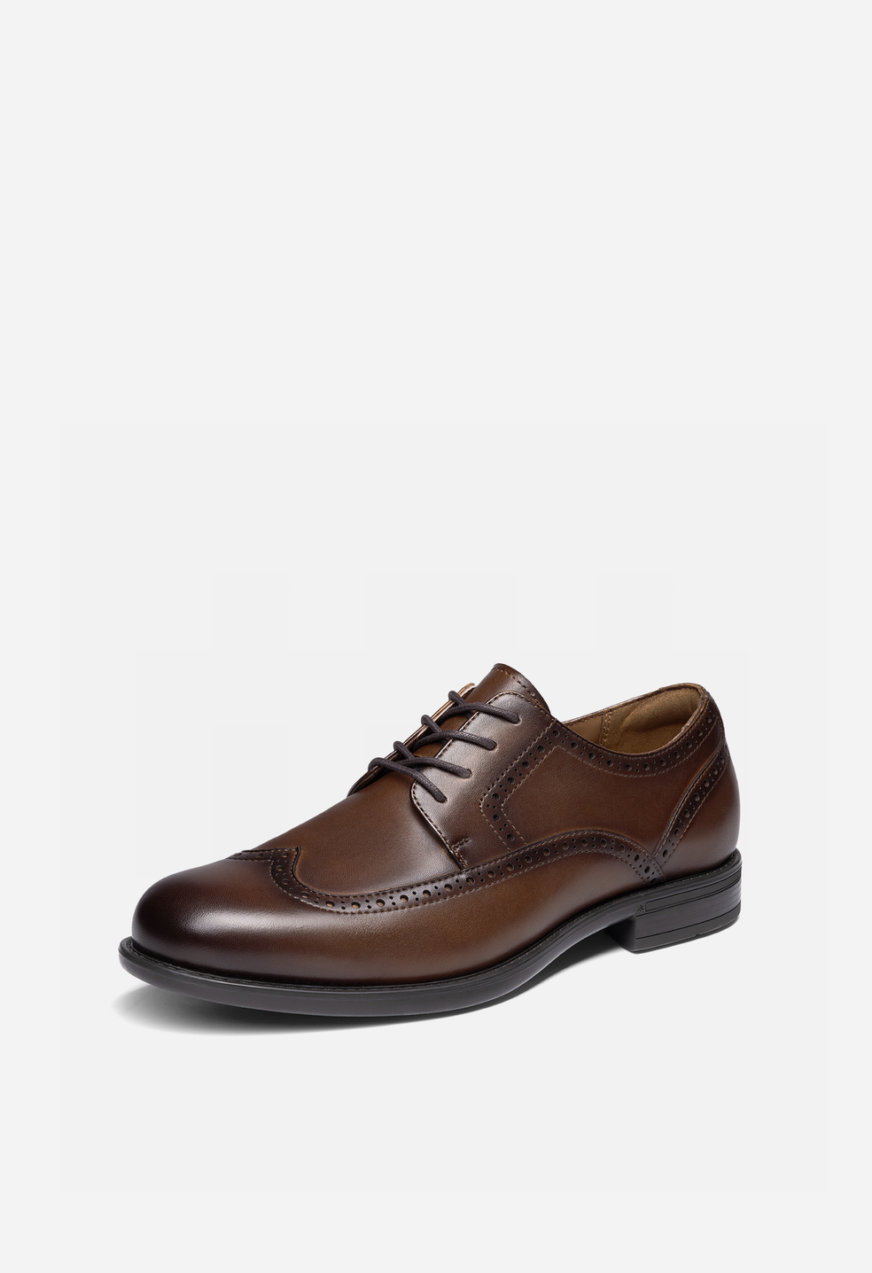 Zapatos Oxford brogue wingtip de hombre