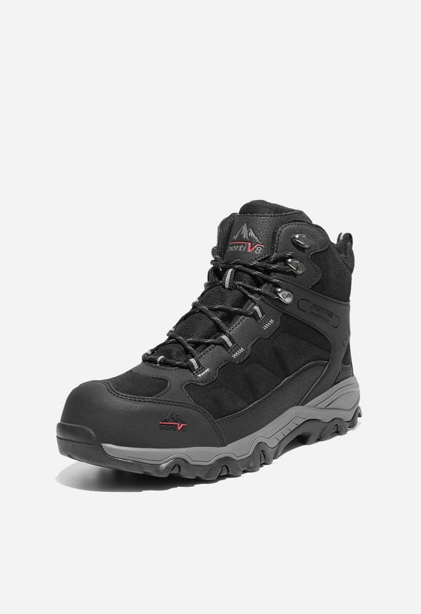 Botas de trabajo antideslizantes con puntera de acero de hombre