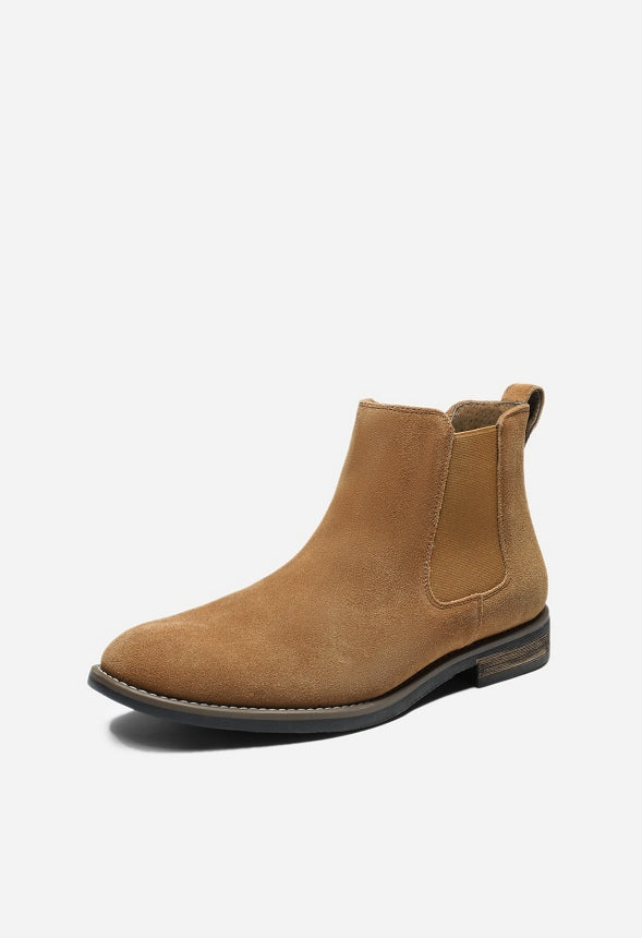 Botas Chelsea de ante de hombre