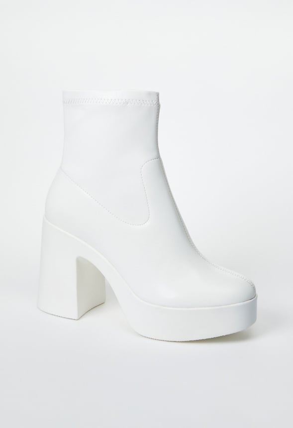 Botines con tacón ancho Pegah