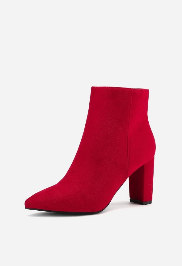 Botines de tacón alto y grueso Sianna