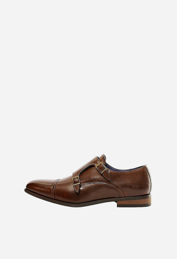 Zapatos Oxford con hebilla monk modernos de hombre