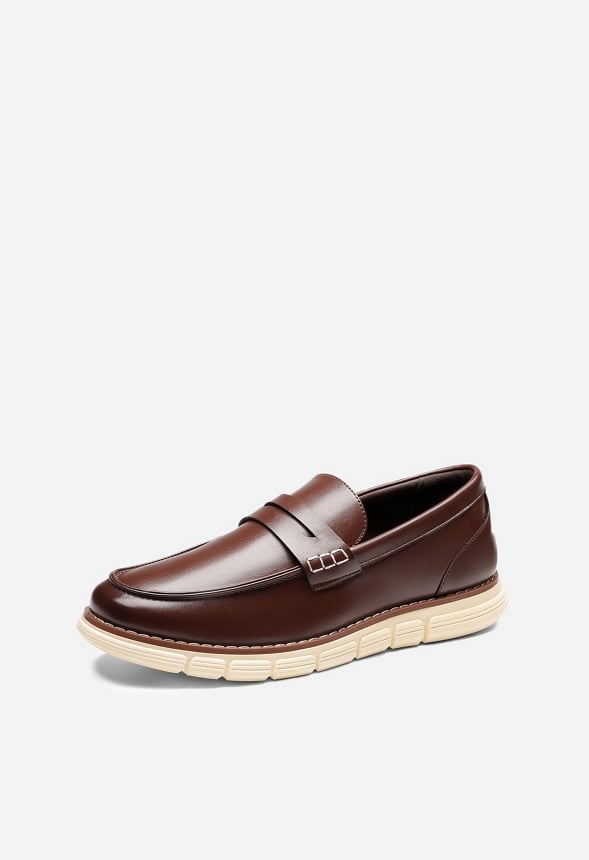 Mocasines penny casual de hombre