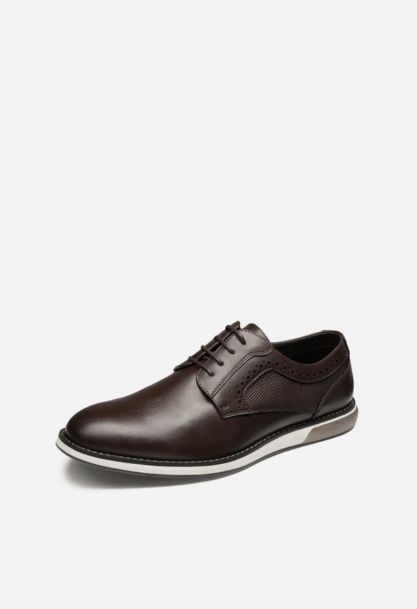 Zapatillas Oxford de vestir pulidas de hombre