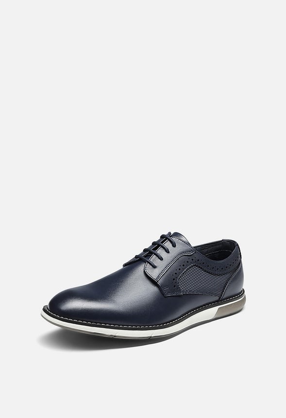 Zapatillas Oxford de vestir pulidas de hombre