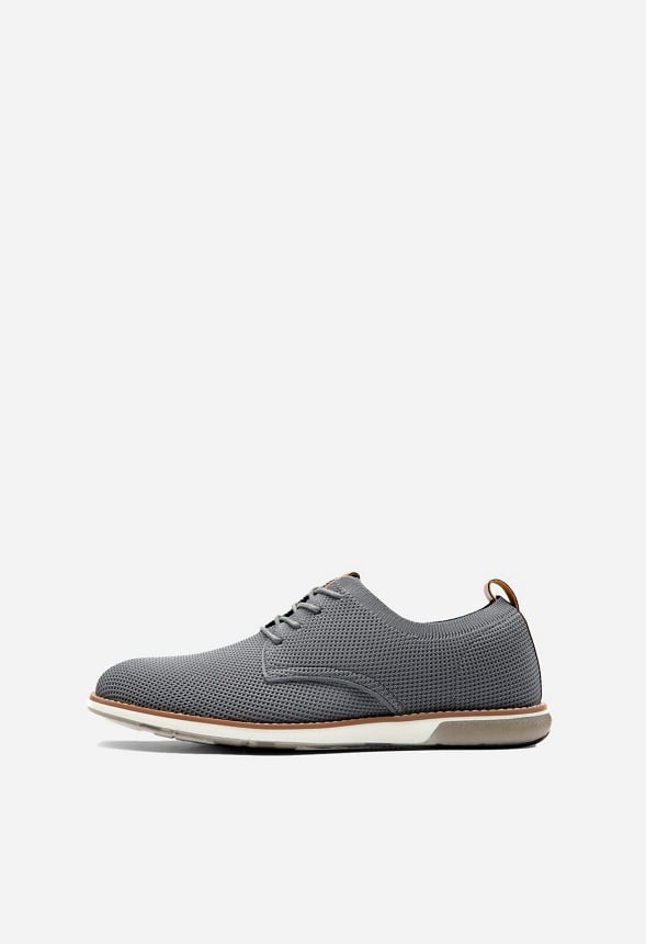 Zapatos Oxford de punto casual de vestir de hombre