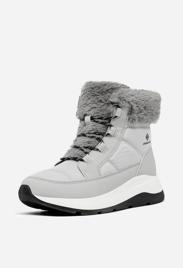 Botines de invierno con pelo sintético