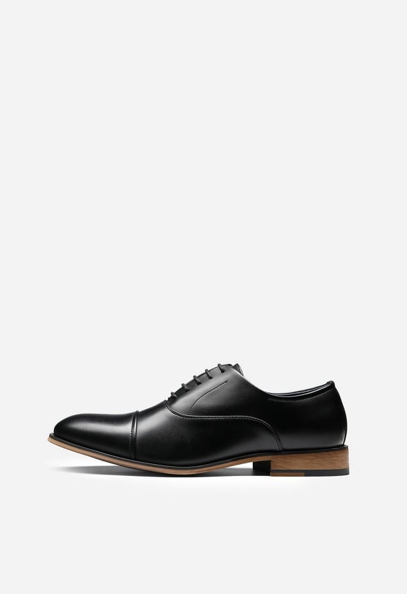 Zapatos Oxford formales con puntera recta de hombre