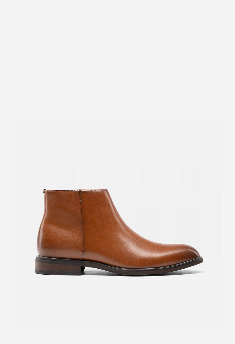 Botas Chelsea de piel sintética de hombre