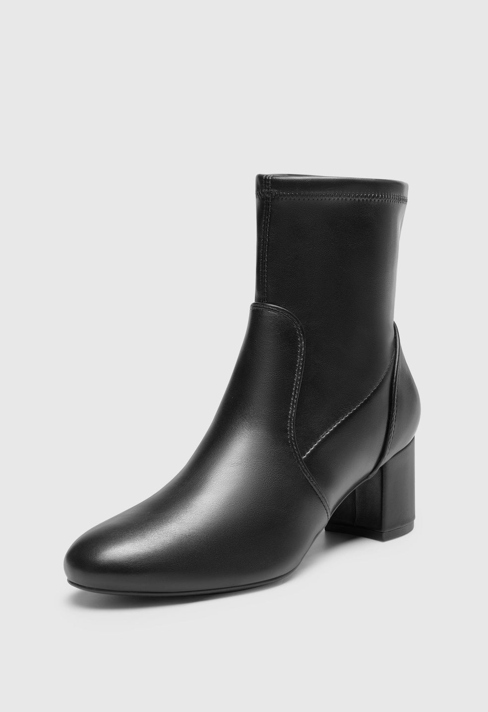 Botines elásticos ajustados de mujer