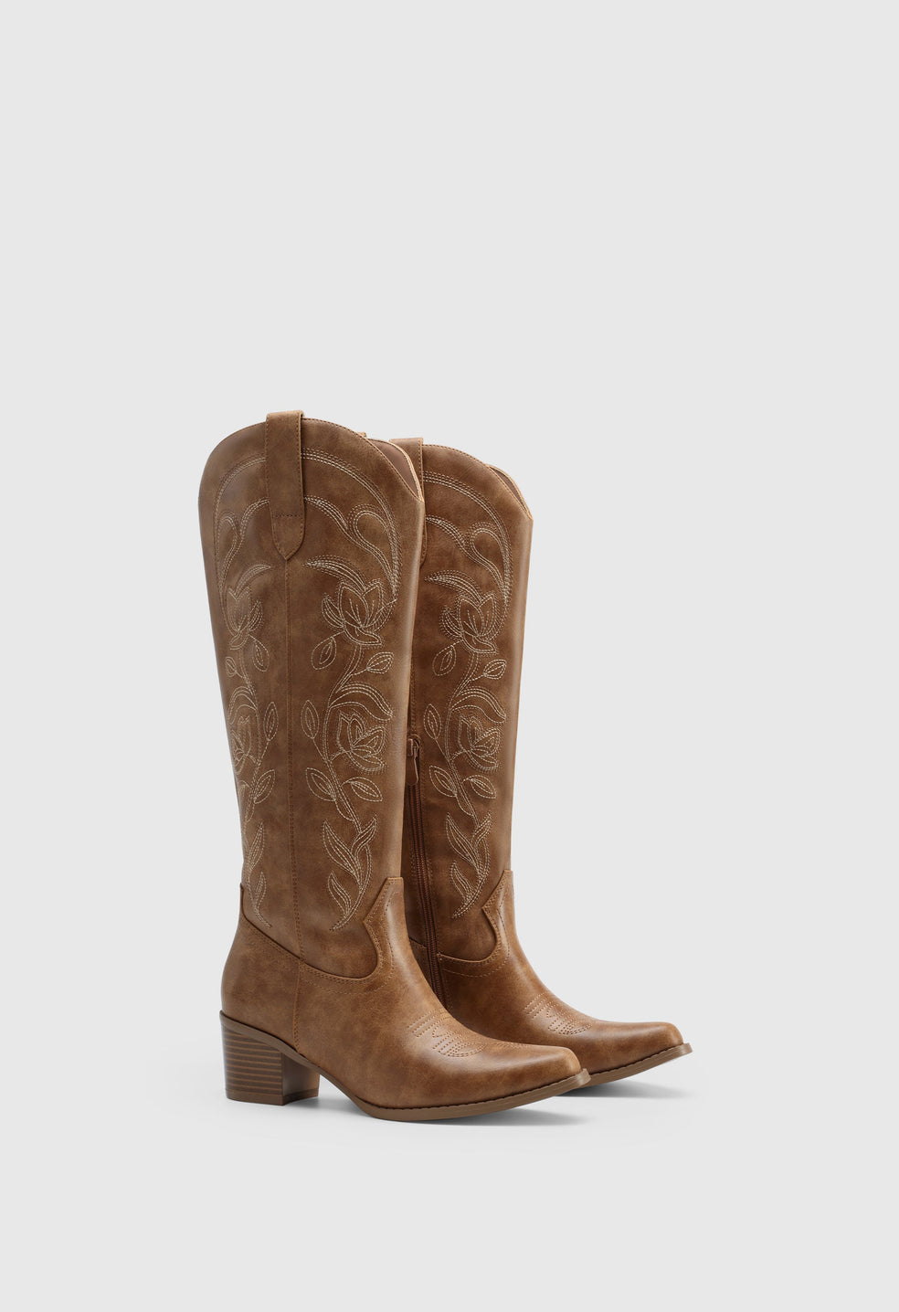 Botas cowboy altas de mujer