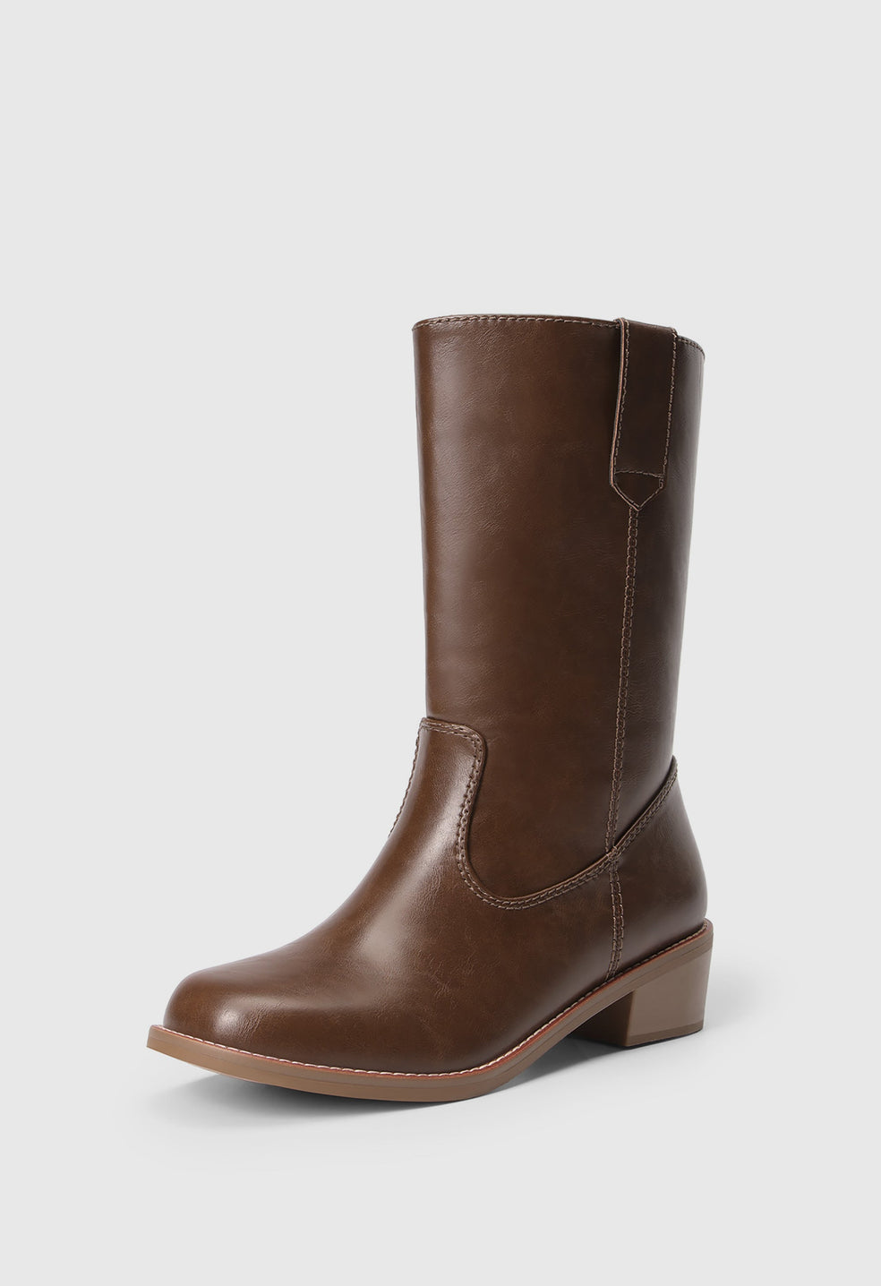 Botas western de caña media