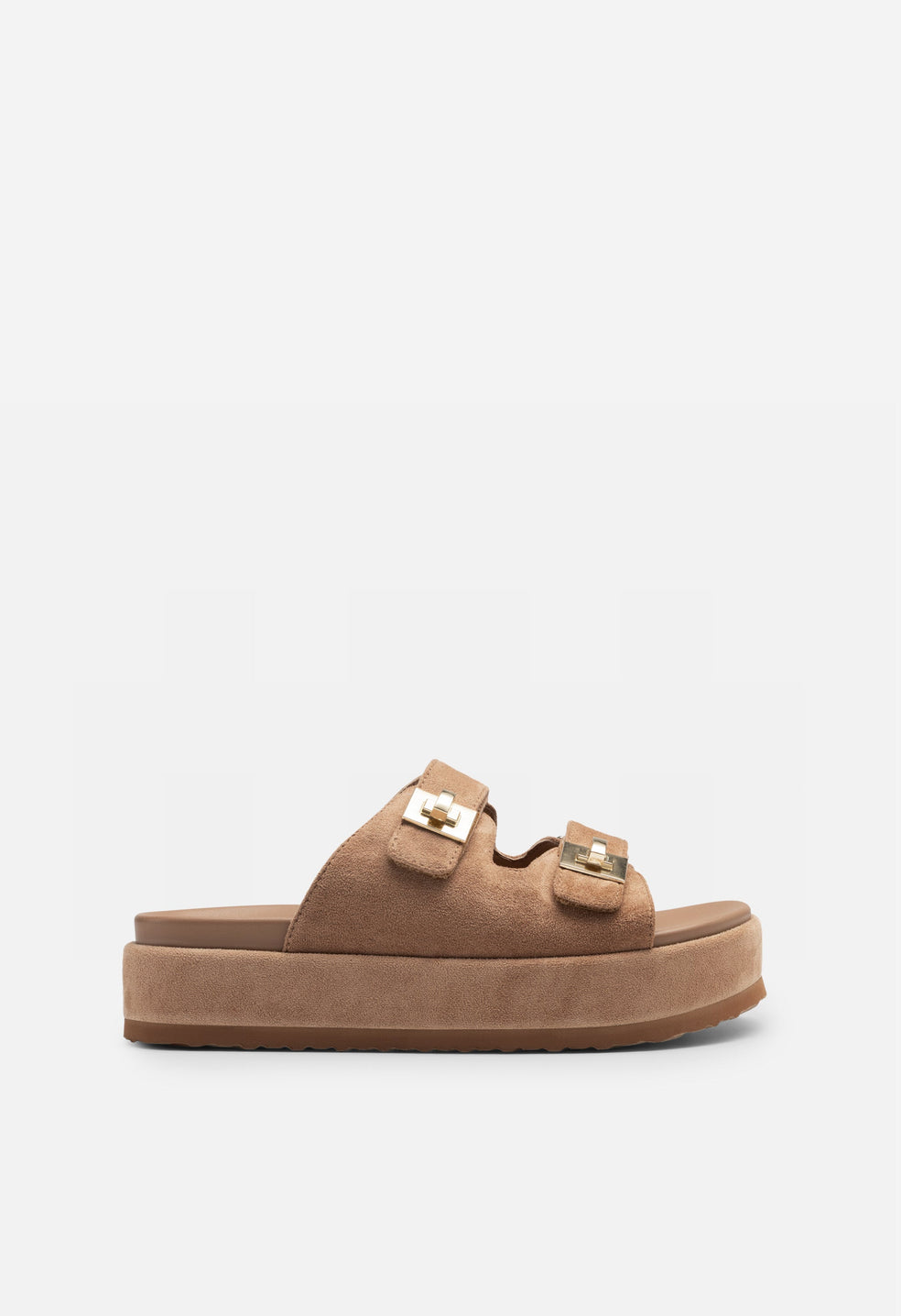 Sandalias de plataforma gruesas de mujer