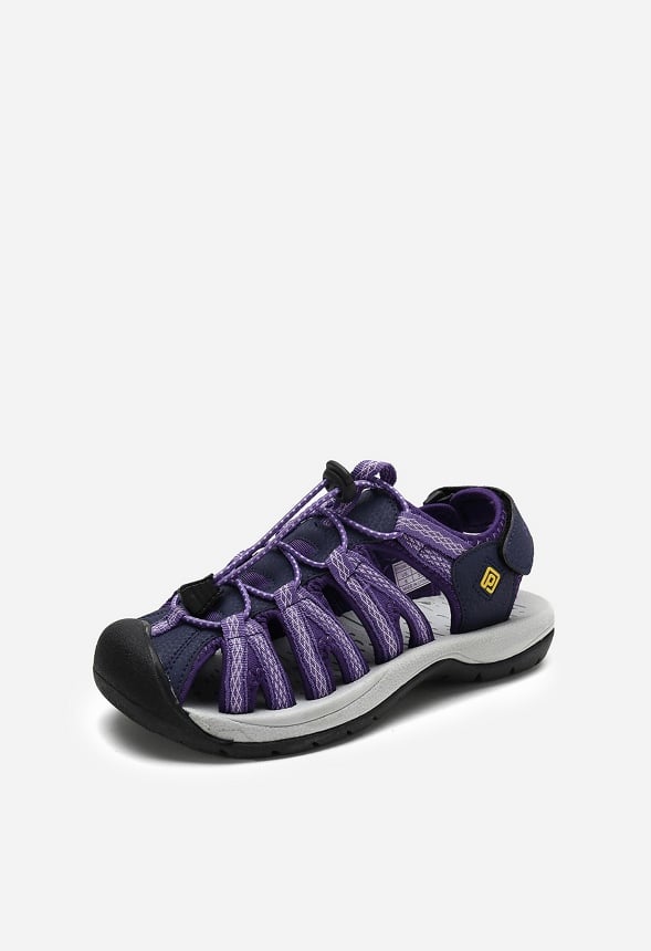 Sandalias deportivas de secado rápido y puntera cerrada para exterior de mujer