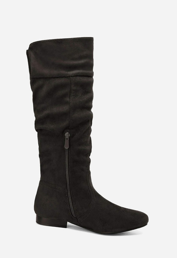 Botas planas hasta la rodilla