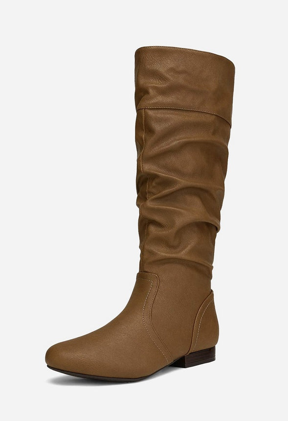 Botas altas planas