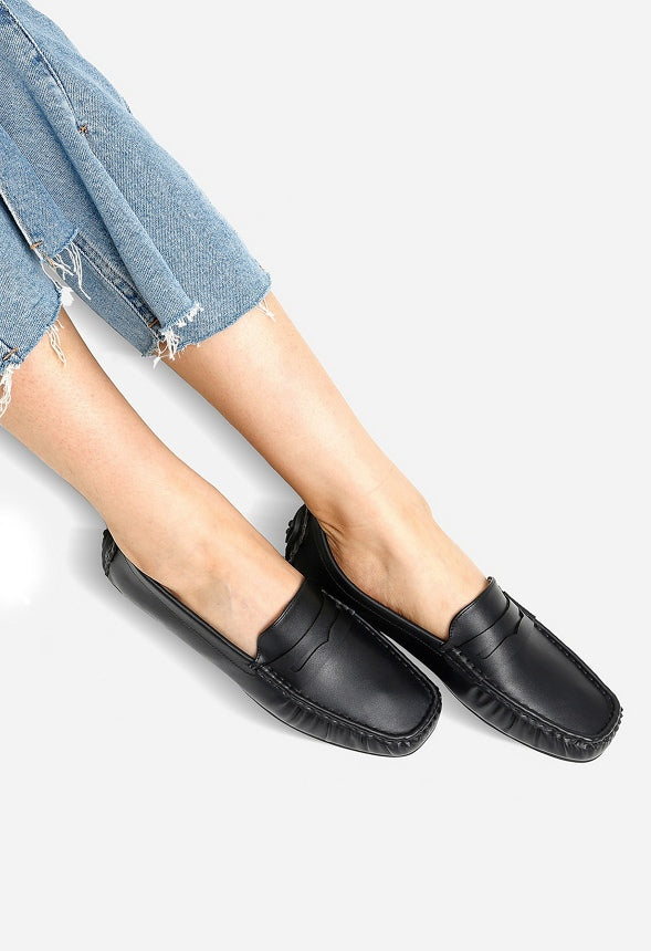 Mocasines con antifaz casual sin cierre