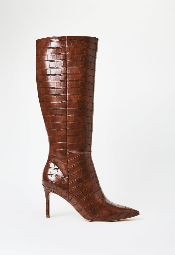 Botas altas de tacón de aguja Khloy