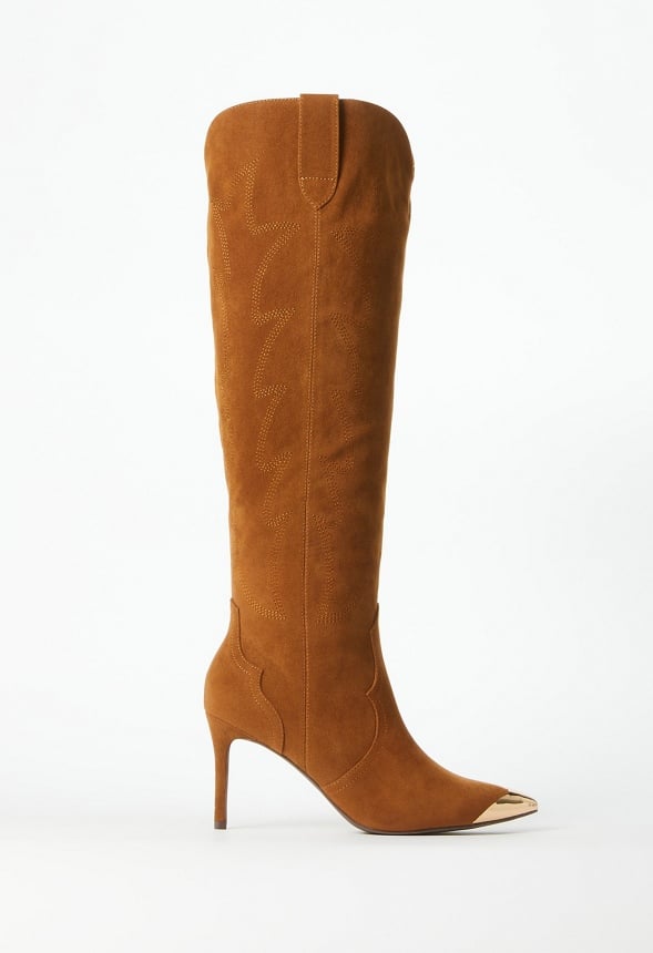 Botas de tacón de aguja Jolene