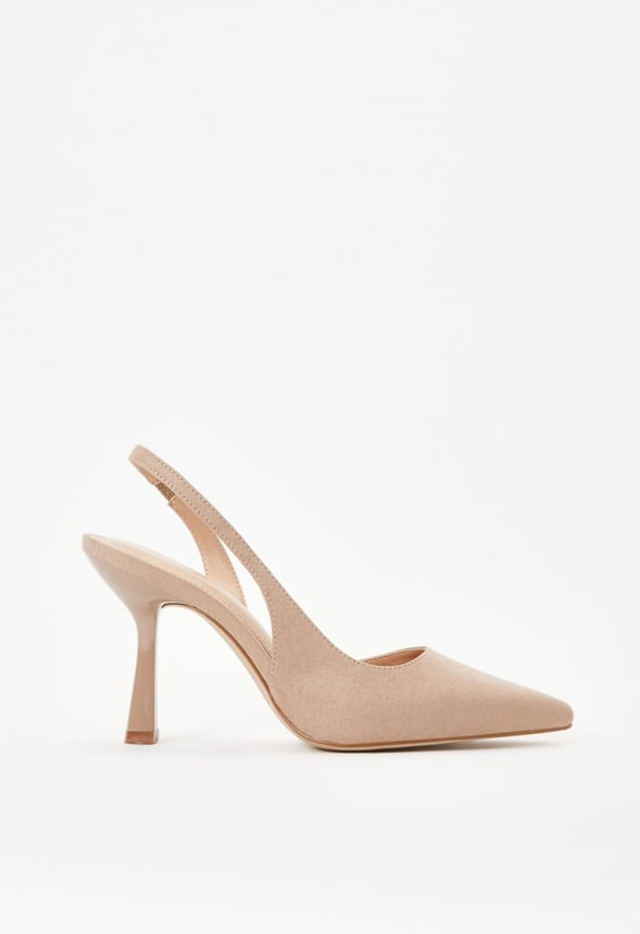 Zapatos de salón destalonados con tacón acampanado Brit