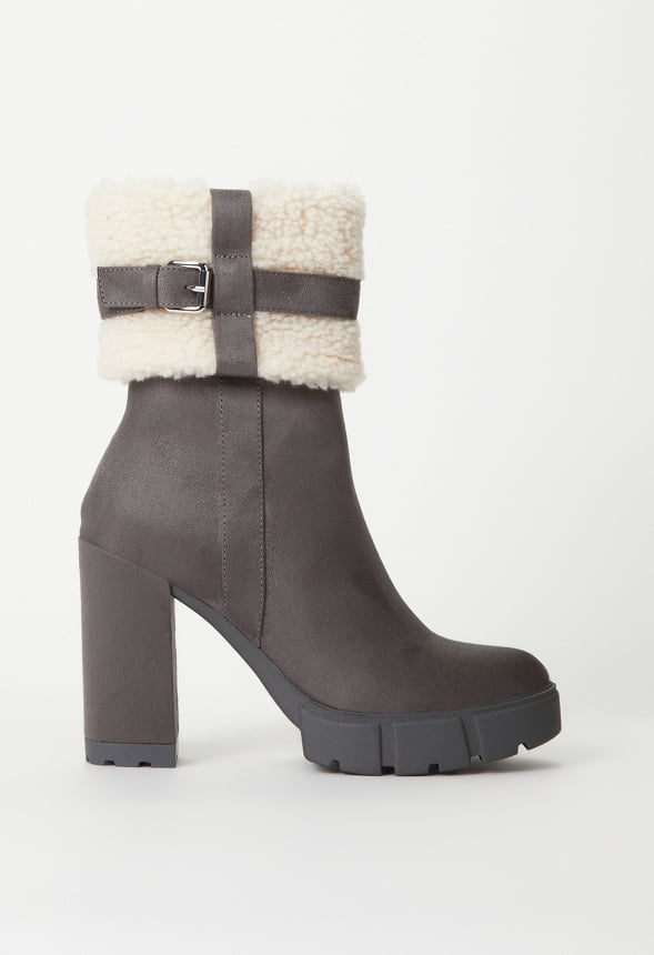 Botines con tacón ancho Melania