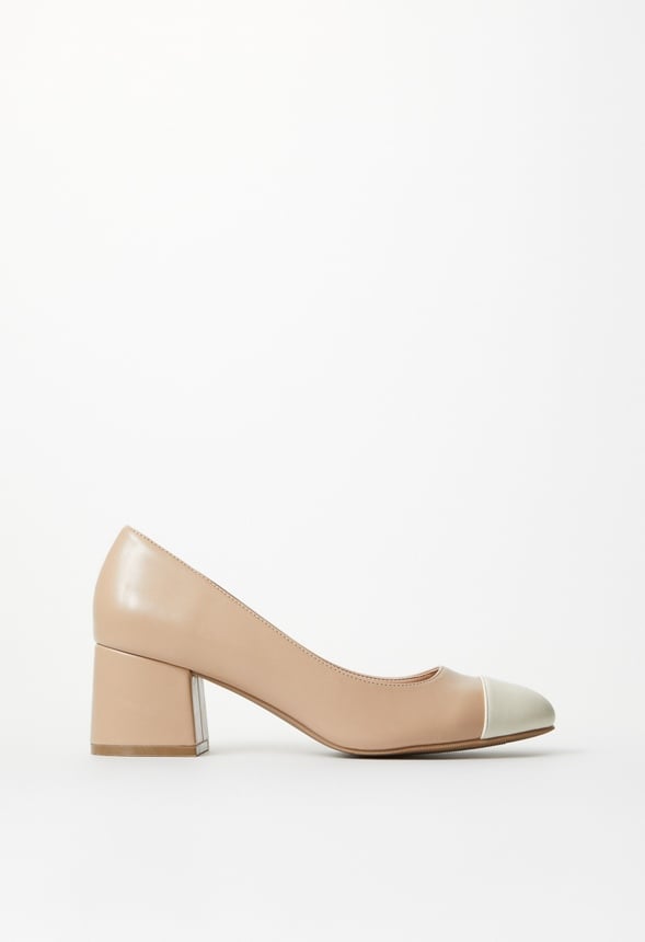 Zapatos de salón de tacón ancho Luciana