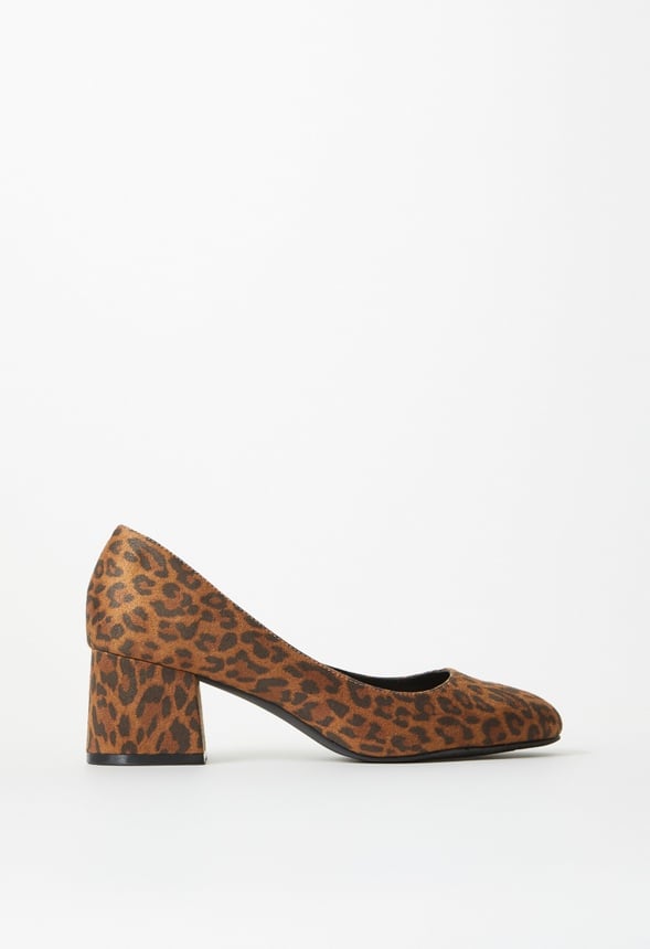Zapatos de salón de tacón ancho Nanor