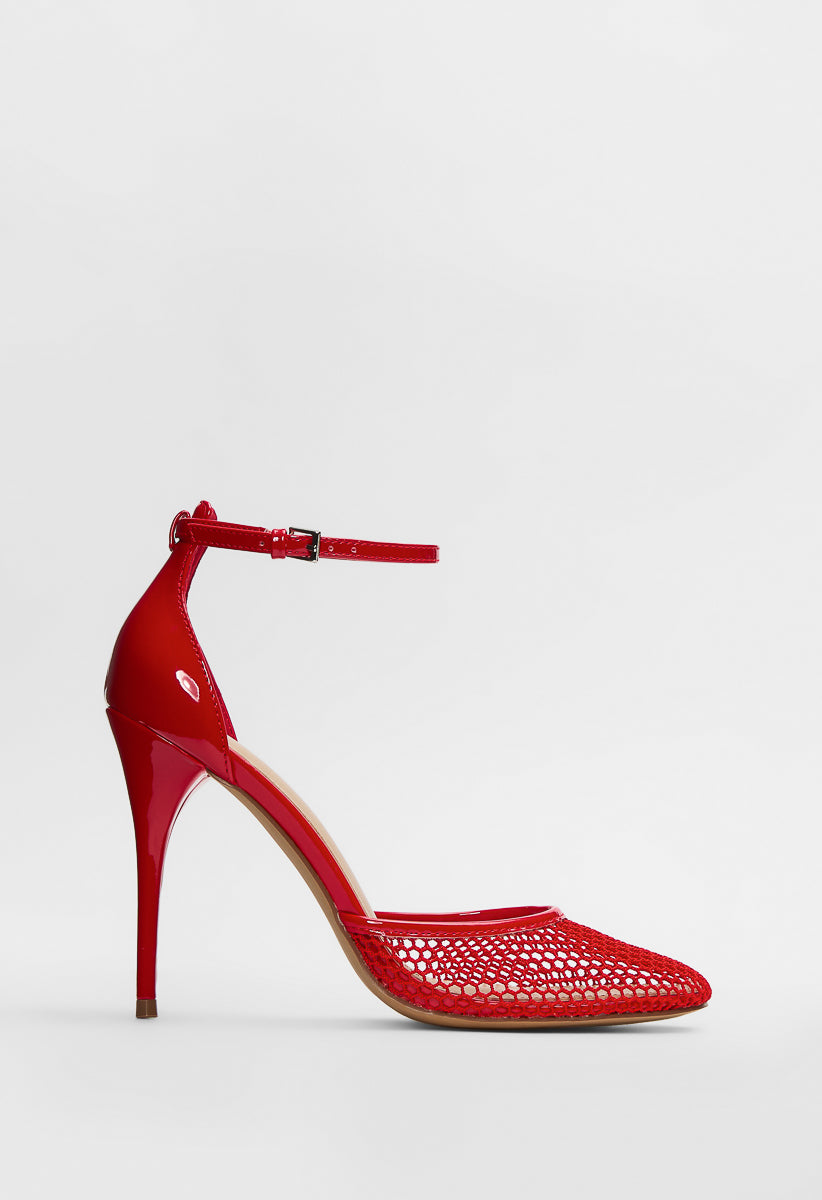 Zapatos de salón con tobillera Diana