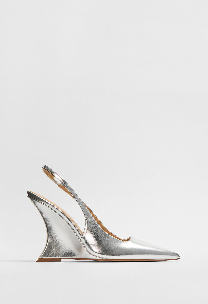 Zapatos de salón destalonados de cuña Gigi