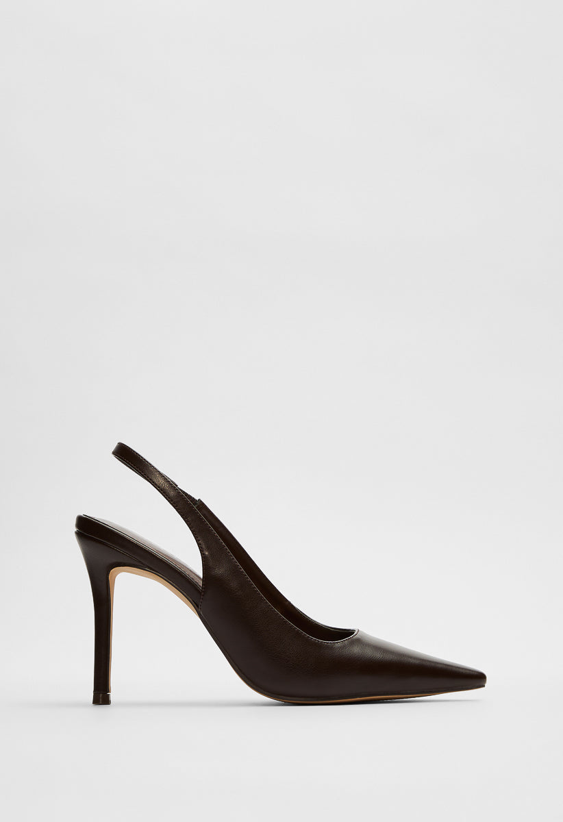 Zapatos de salón destalonados Liv
