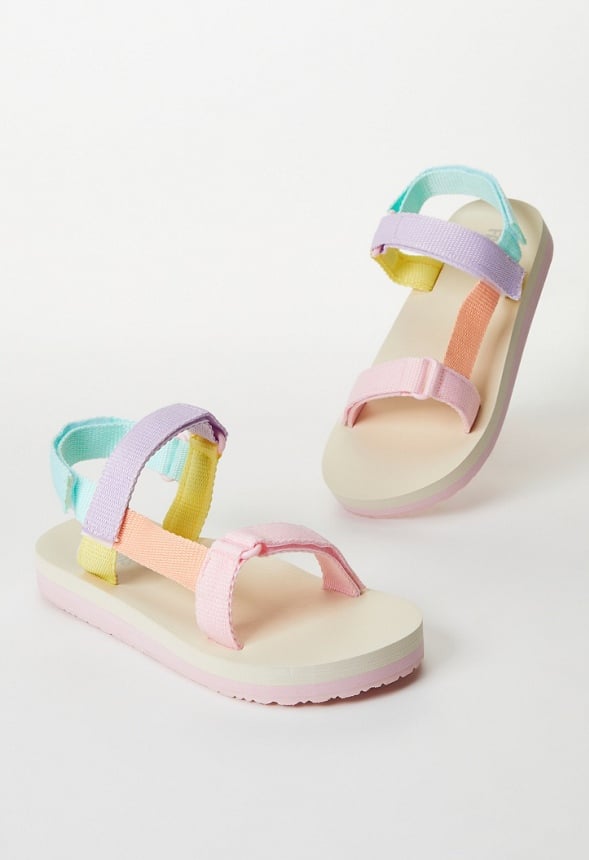 Sandalias deportivas color block infantil