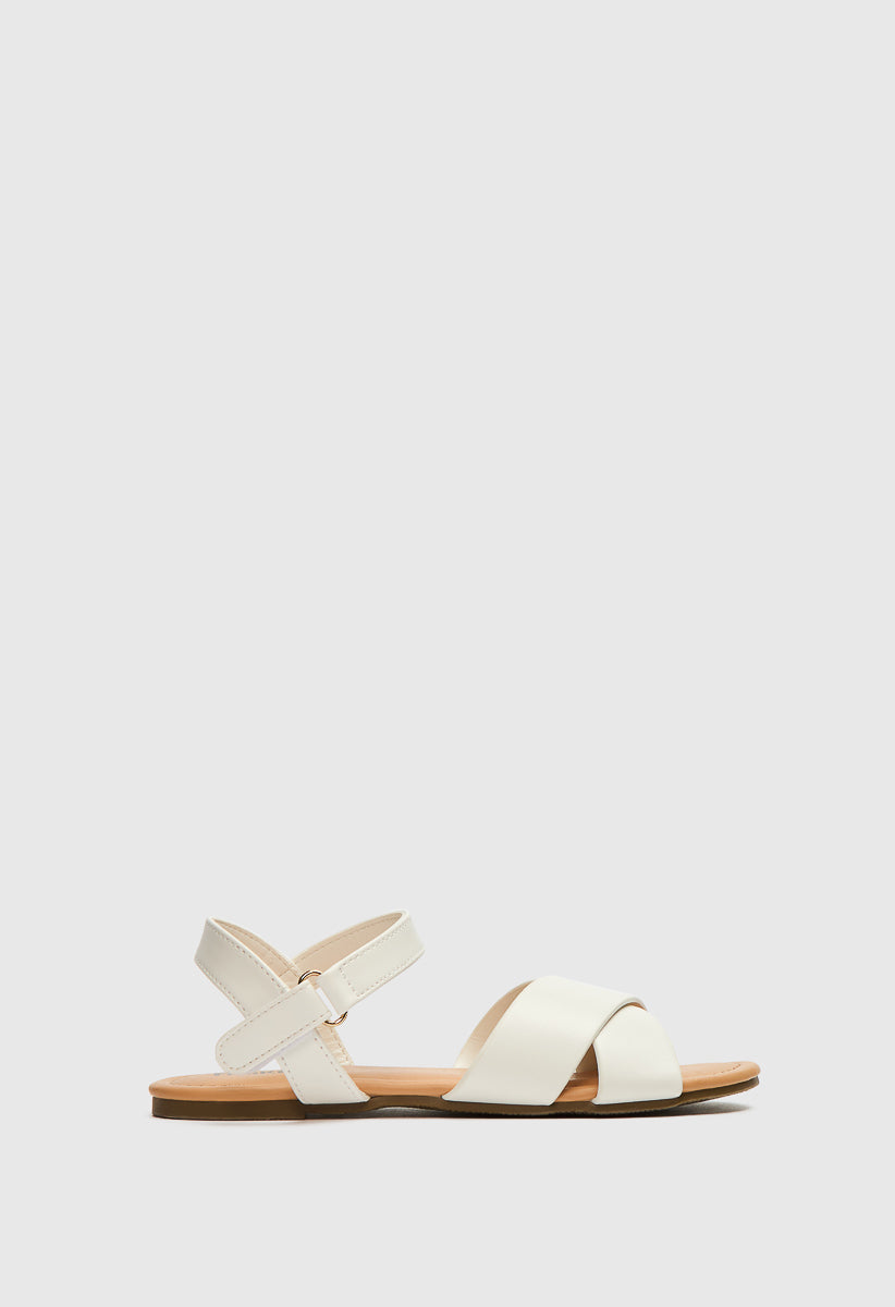 Sandalias de tiras cruzadas infantil