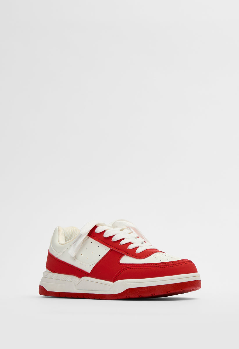 Zapatillas patchwork color block infantil