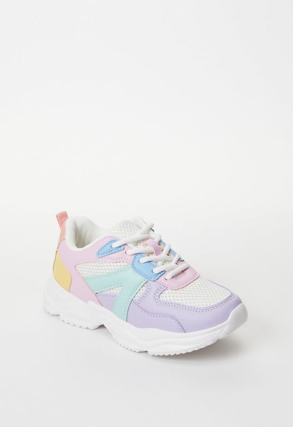 Zapatillas deportivas color block infantil