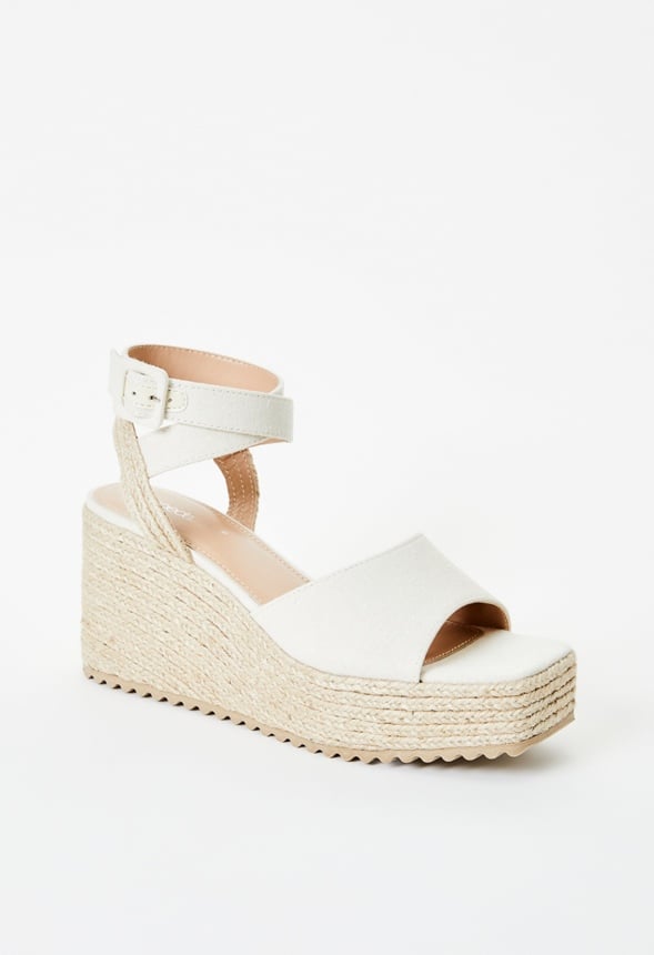 Sandalias de esparto con cuña y plataforma Tinlee