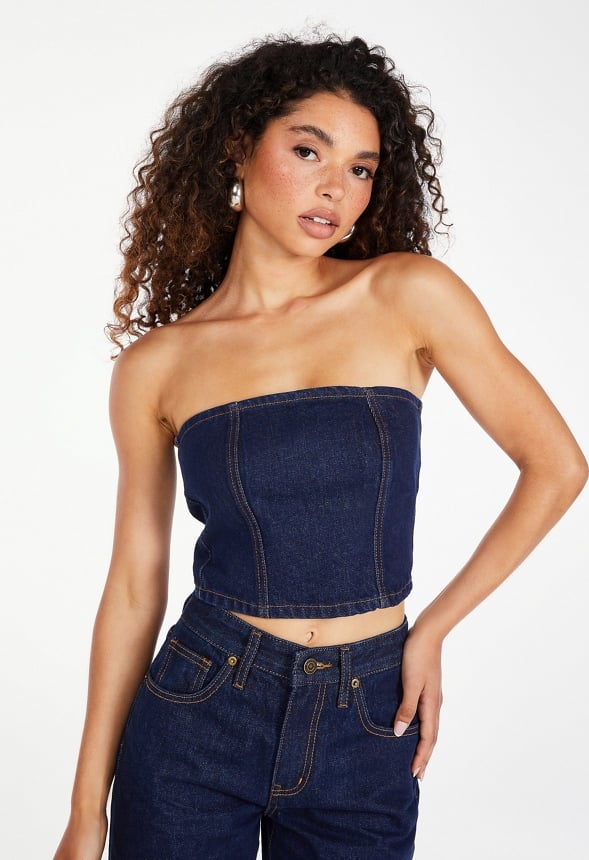 Bustier vaquero